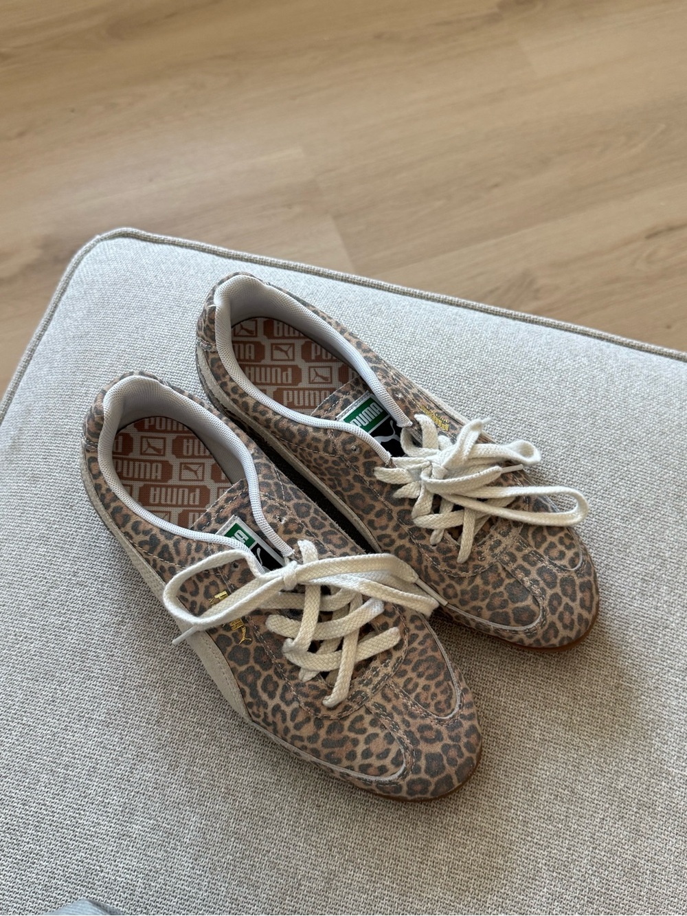 Leopard Print Puma Sneakers